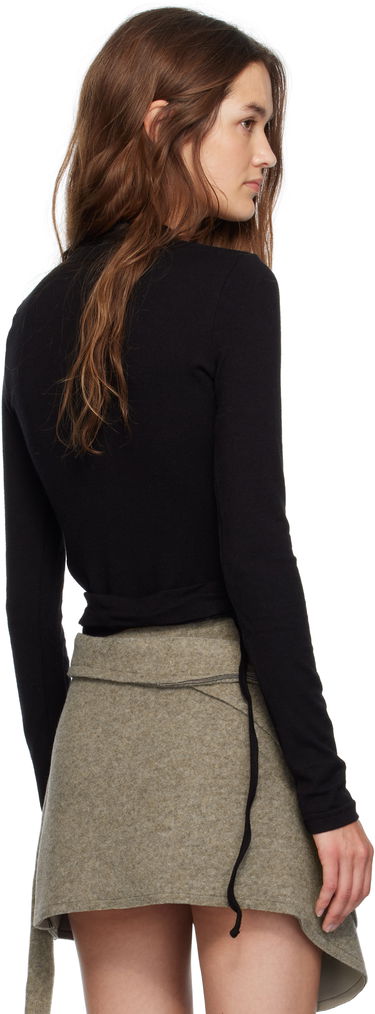 Sweater Ottolinger Ottolinger Double Closure Knit Cardigan Sort | 107-600207-05, 2