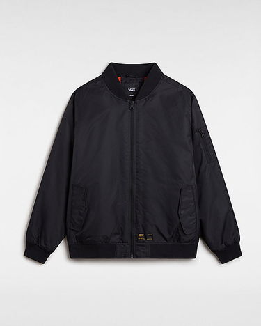 Bomberjakke Vans Copley Bomber Jacket Sort | VN000HMQBLK, 0