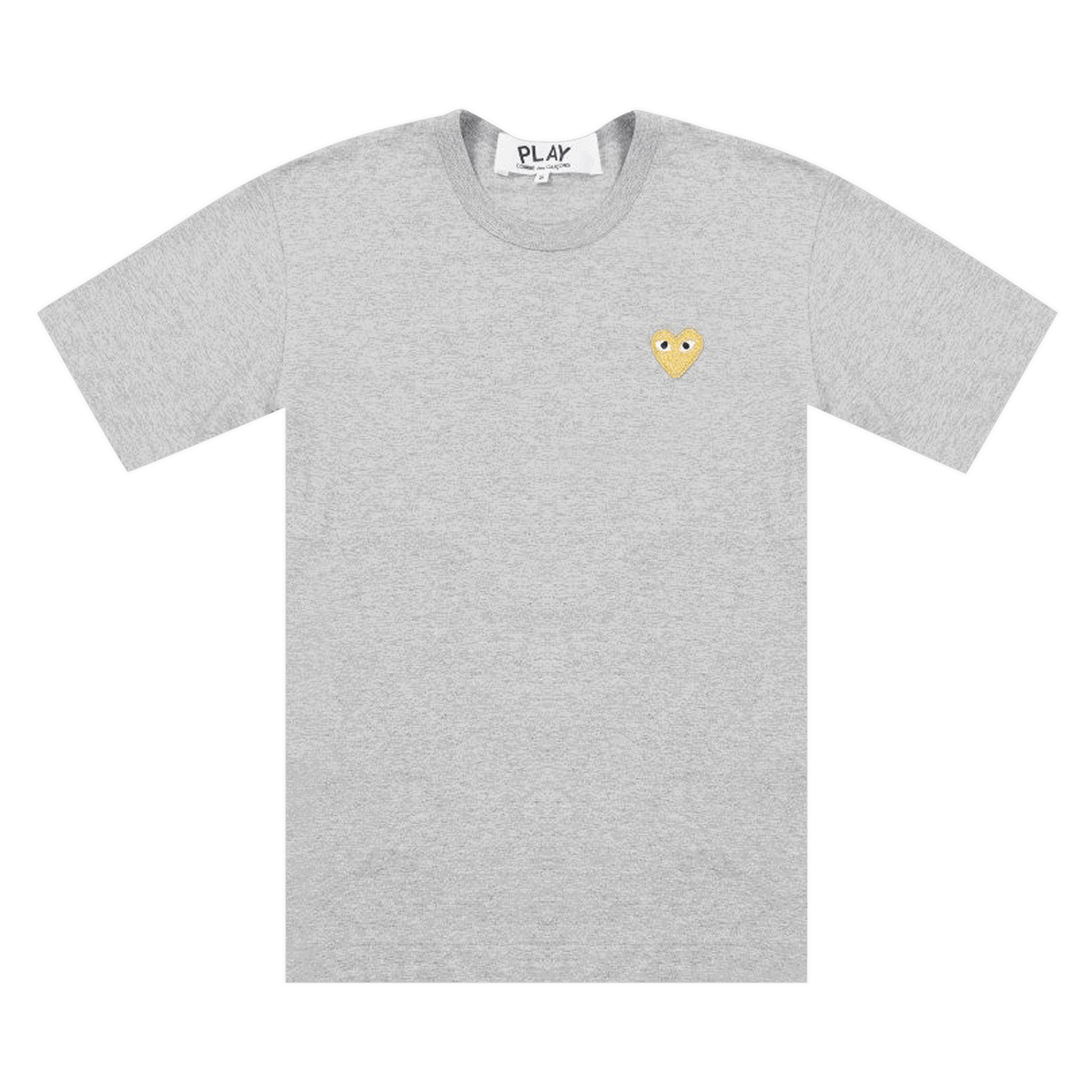 T-shirt Comme des Garçons PLAY Gold Heart T-Shirt Grå | az t216 051 3, 0