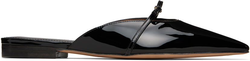 Tilbehør FERRAGAMO Ferragamo Giulye Mini Bow Slippers Sort | 781112