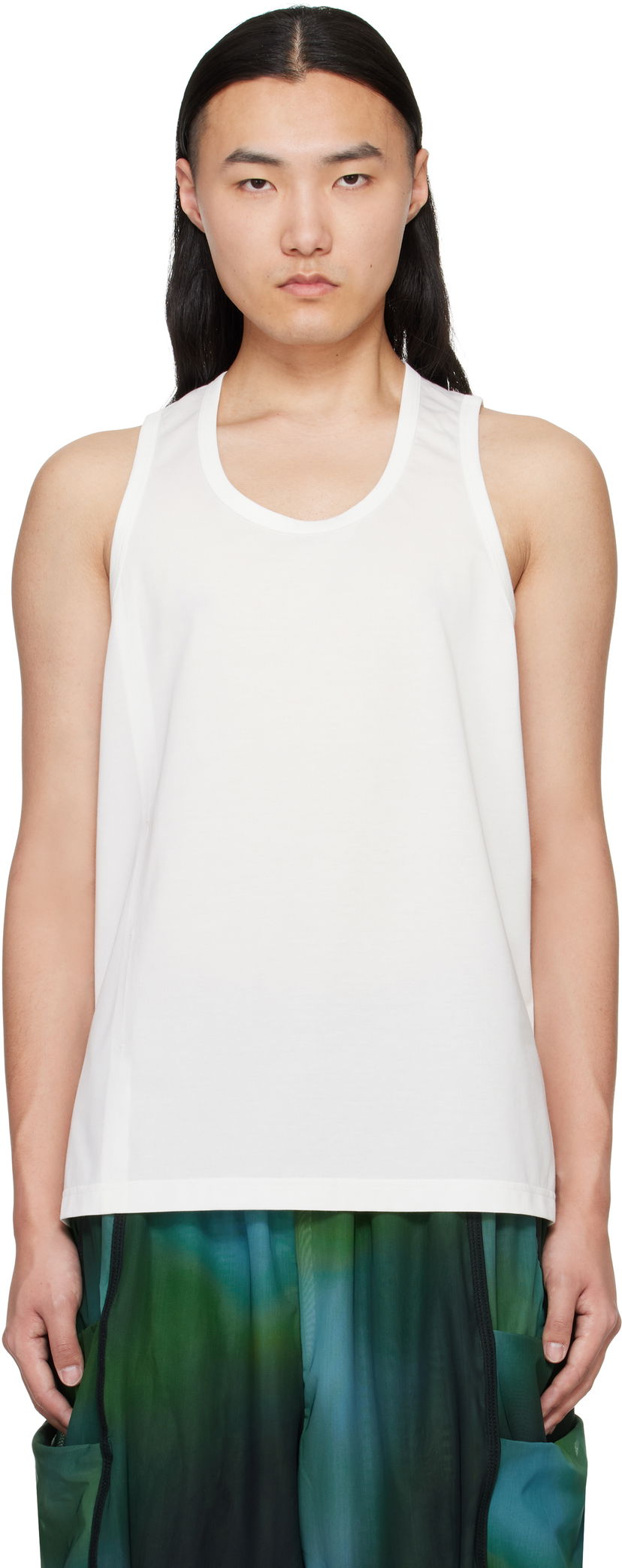 Tanktop Y-3 Y-3 Sleeveless Tank Top Hvid | JM7851