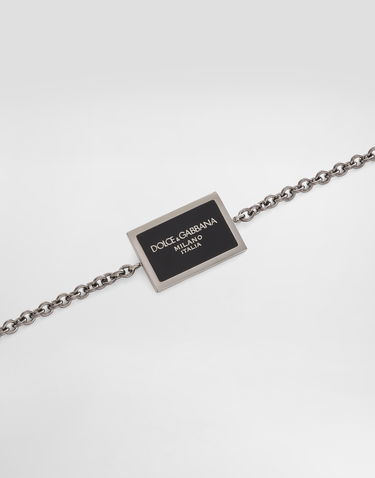 Armbånd Dolce & Gabbana Dolce & Gabbana Logo Chain Bracelet Metalisk | WBR1D1W1111G7657, 2