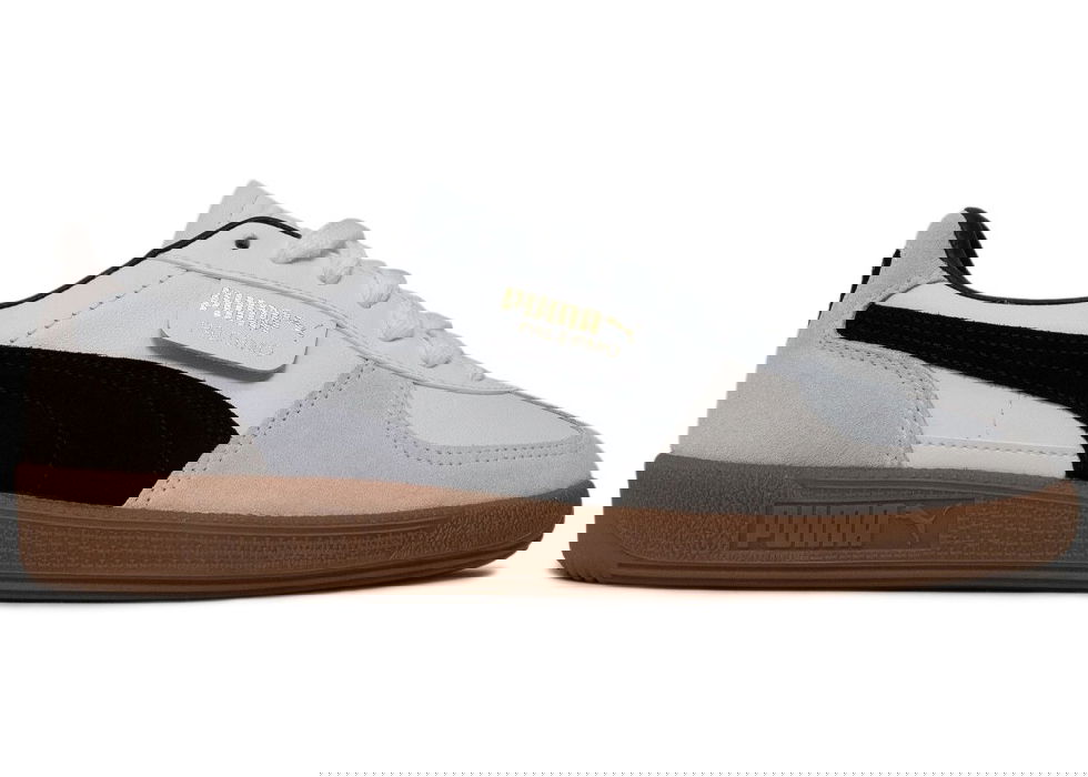 Sneakers og sko Puma Palermo Leather Vapor Gum Grå | 396464-01, 0