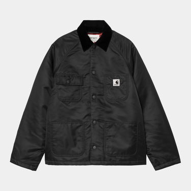 Frakker Carhartt WIP Alumni Chore Coat Sort | I035149_4, 5