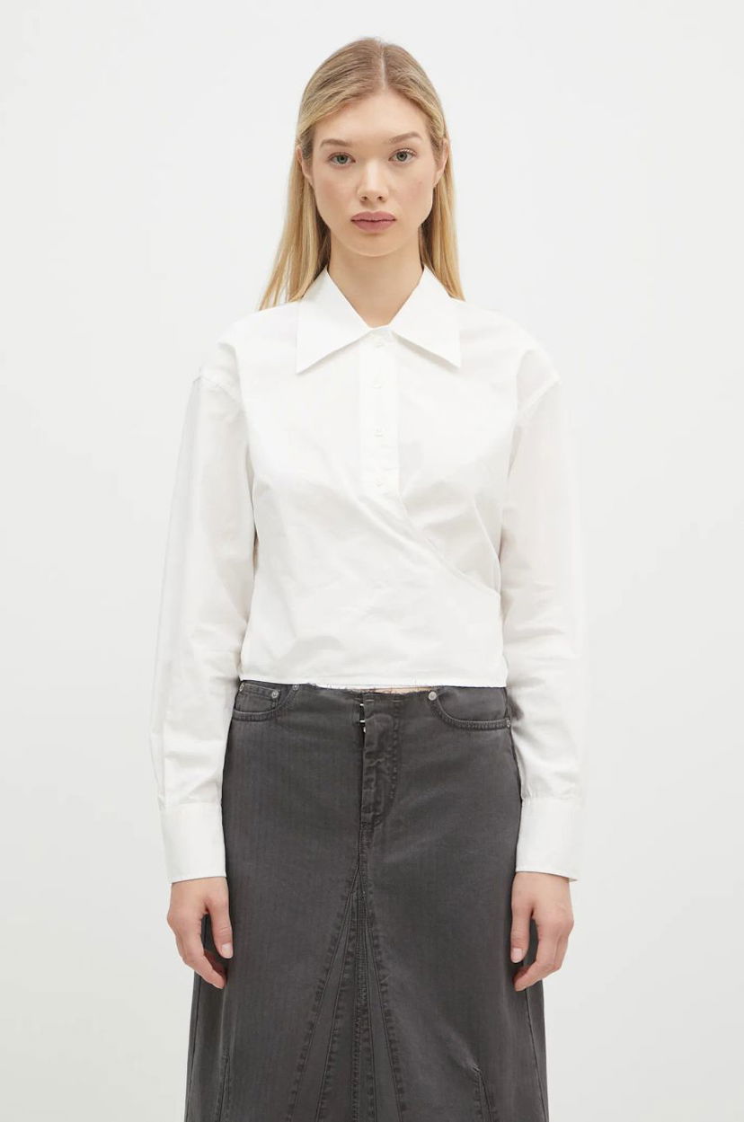 Skjorte OUR LEGACY Our Legacy Nannas Shirt Hvid | W4242NW