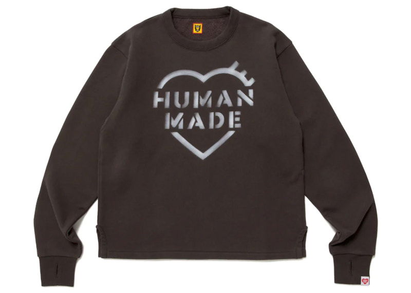 Sweatshirt Human Made Military Sweatshirt with Graphic Print Brun | HM24CS016