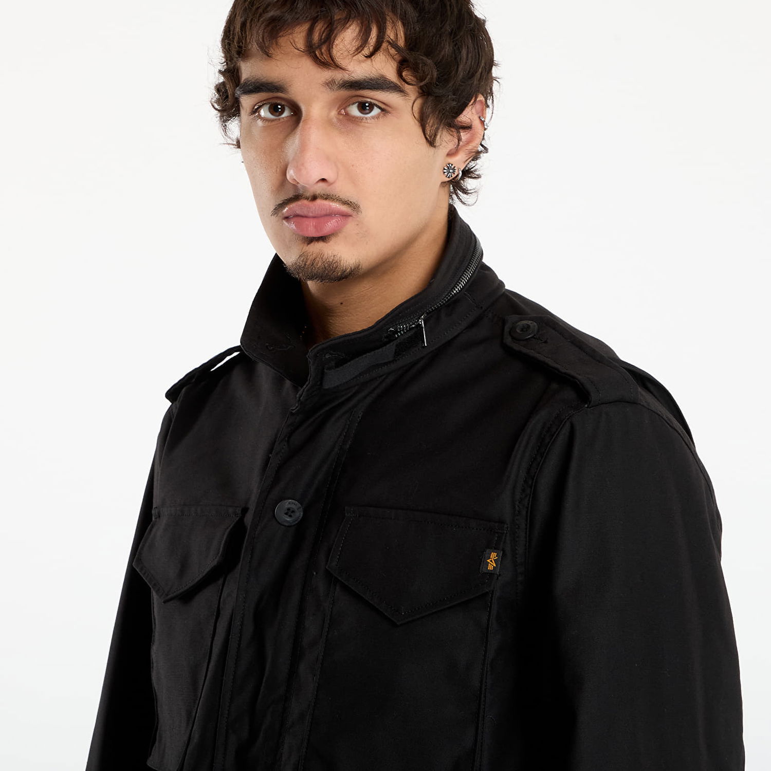 Jakke Alpha Industries Studio M-65 Field Jacket Sort | 258131-03, 1