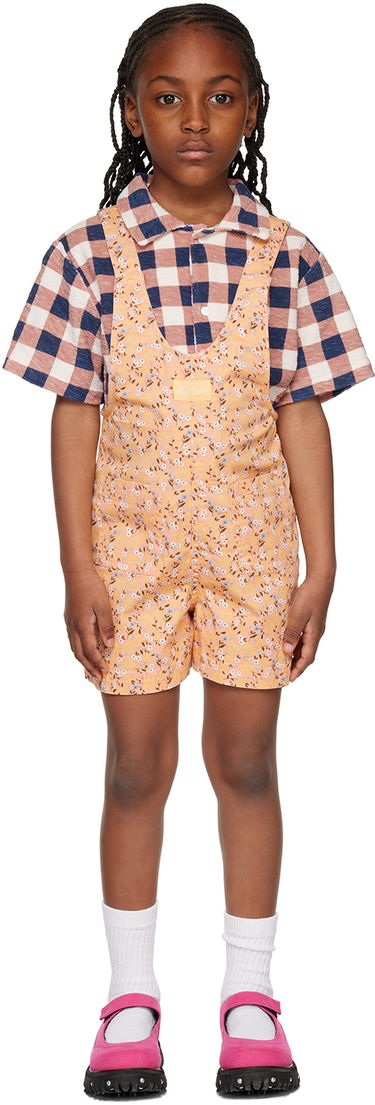 Jumpsuit Barbour Barbour Heidi Floral Print Romper Orange | GDR0055MI11, 0