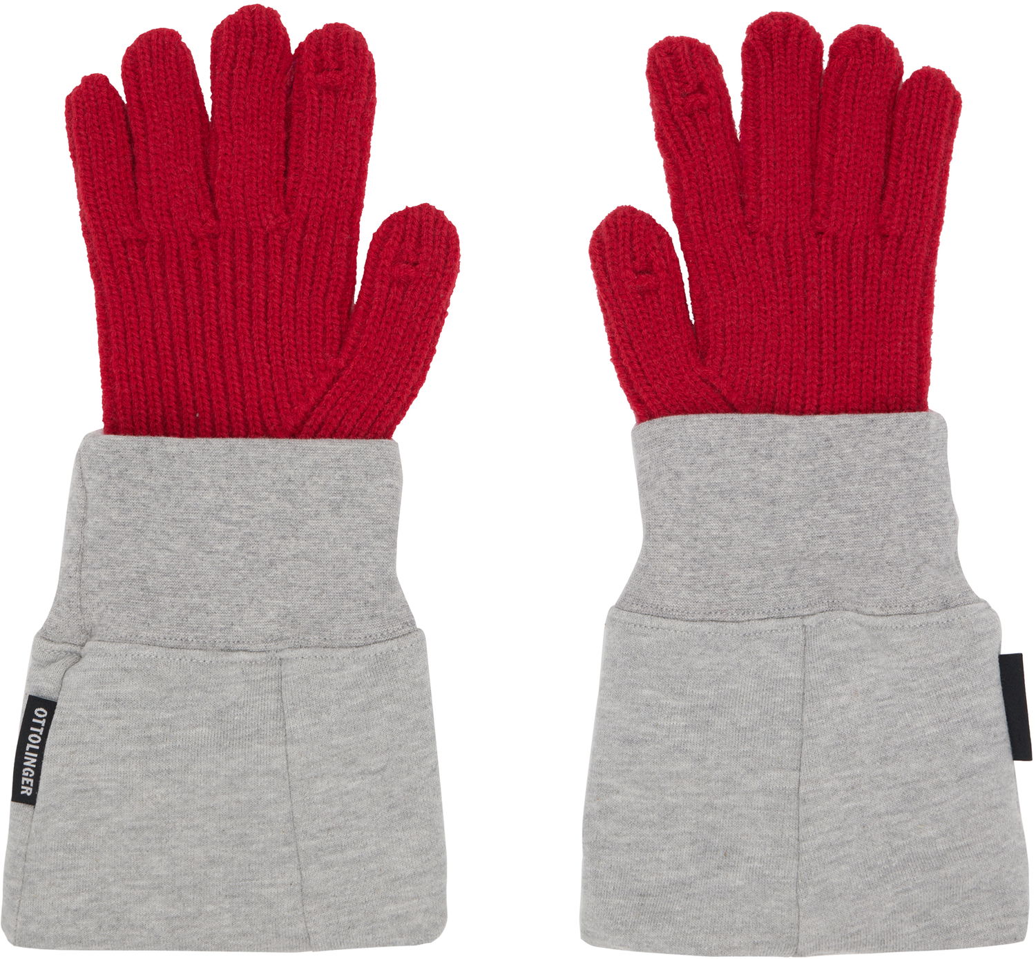 Handsker Ottolinger Ottolinger Deconstructed Sleeve Gloves Grå | 129-902928-02, 0