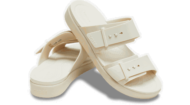 Sneakers og sko Crocs Brooklyn Buckle Low Sandals Beige | 211215-0LH, 1