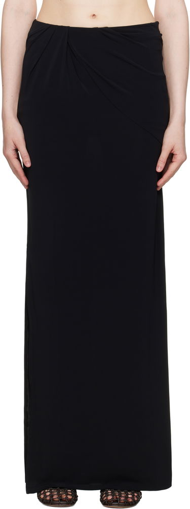 Nederdel Jacquemus Jacquemus 'La Jupe Peplo' Maxi Skirt Sort | 25E251SK081-2381, 0