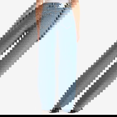 Jeans DAILY PAPER Daily Paper Women's Tapered Relaxed Jeans Blå | 2511100, 3