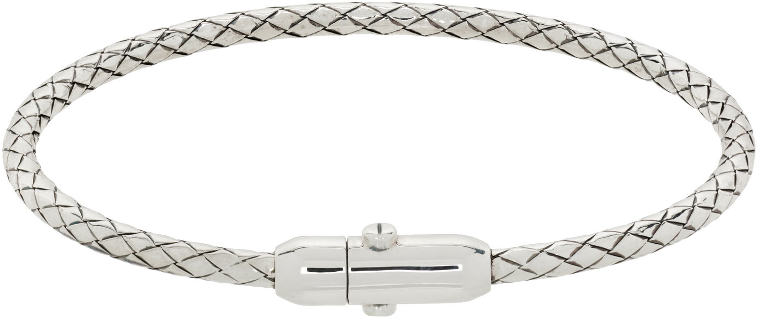 Armbånd Bottega Veneta Bottega Veneta Intreccio Silver Bracelet Metalisk | 838327V50708117, 1