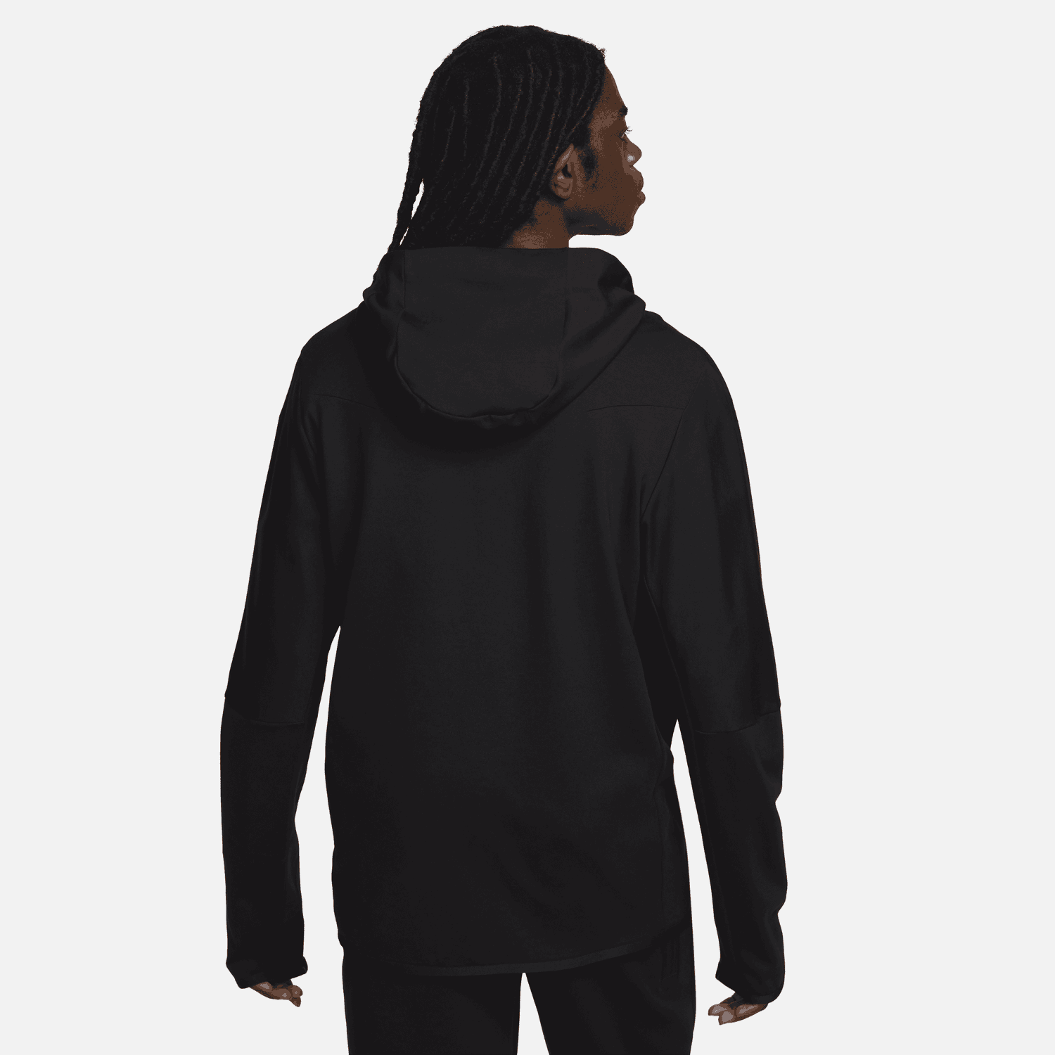 Sweatshirt Nike Tech Fleece Lightweight Hoodie Sort | DX0822-010, 1