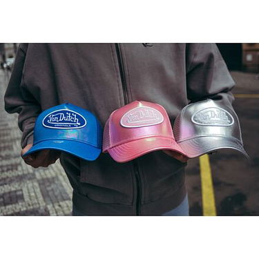 Kasket Von Dutch Trucker Adelaide Blå | VD7030735, 7