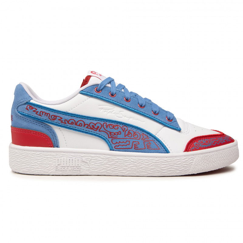 Sneakers og sko Puma Ralph Sampson Mr. Doodle Hvid | 380539 01, 0