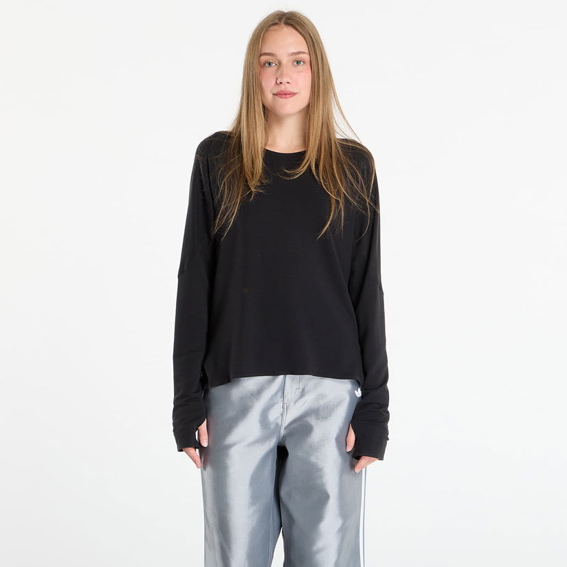 T-shirt Y-3 Y-3 Running Long Sleeve T-Shirt Sort | JV6769