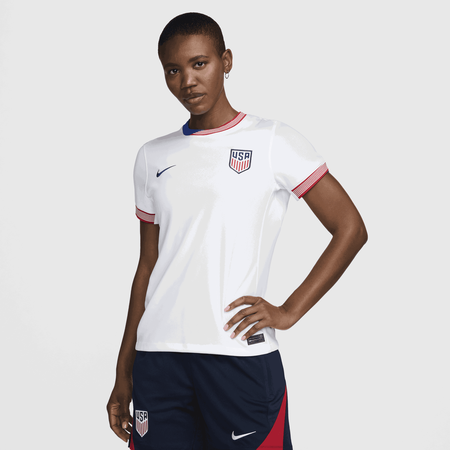 Jersey Nike Dri-FIT USMNT Stadium 2024/25 Replica Hvid | FJ4328-100, 0