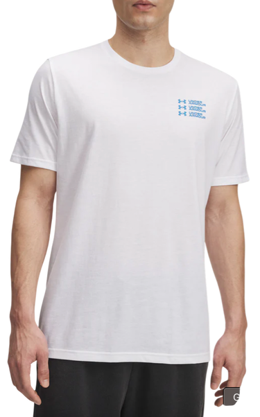 T-shirt Under Armour Triple Stack Logo Short Sleeve T-Shirt Hvid | 6004173-100, 0