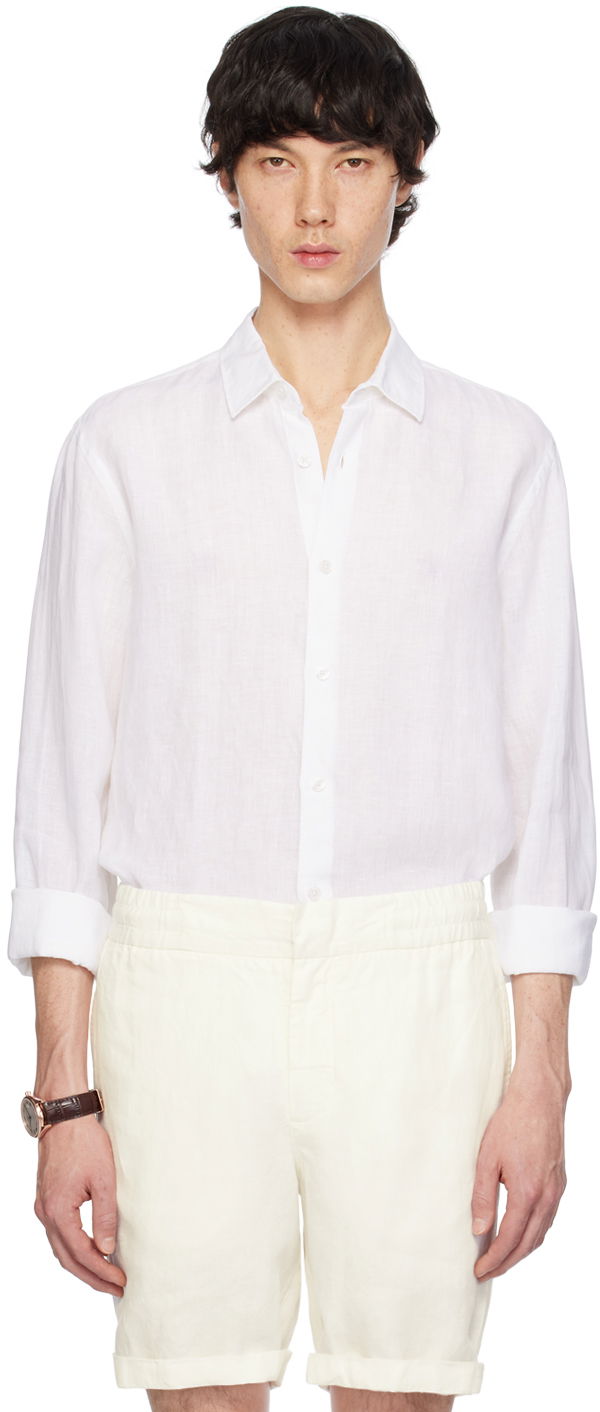 Skjorte Orlebar Brown Giles Shirt Hvid | 274659