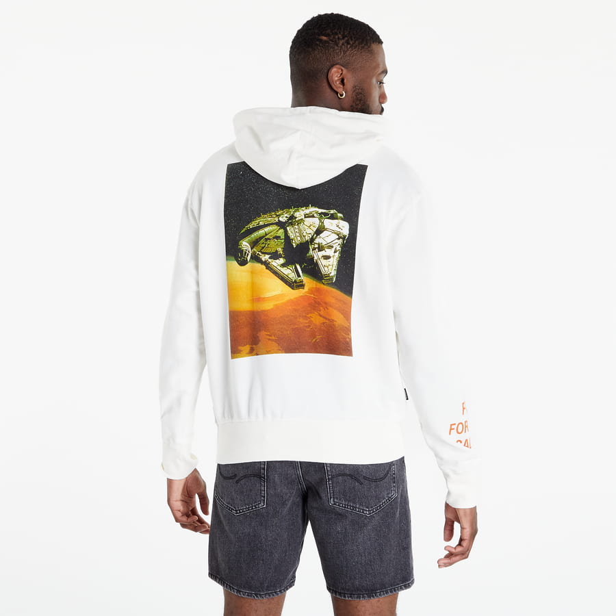 Sweatshirt Element Fight Hoodie Hvid | C1HOC711-ELP2, 1