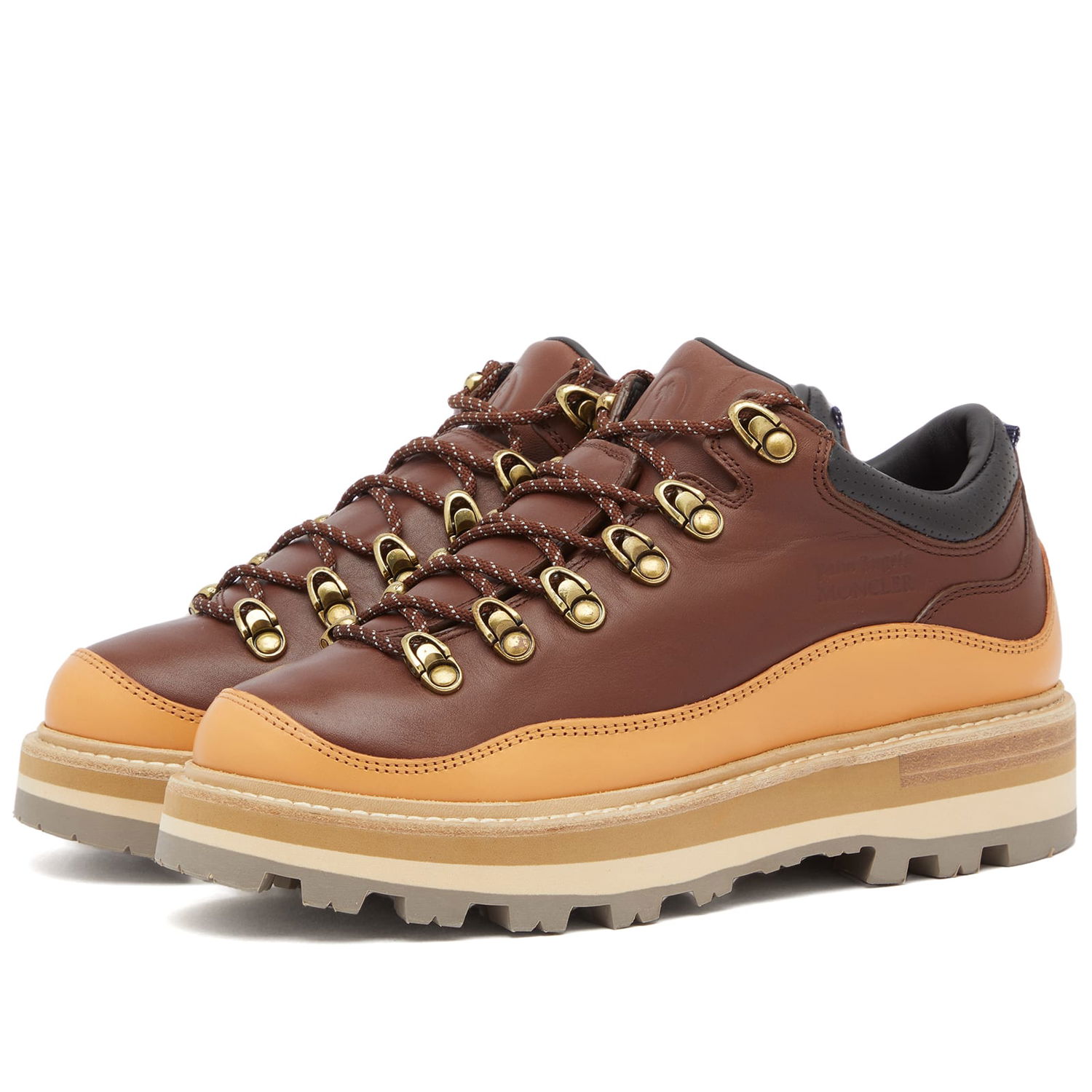 Sneakers og sko Moncler Genius x Palm Angels Peka 305 Derby "Brown" Brun | 4I000-M3733-20-25B, 0