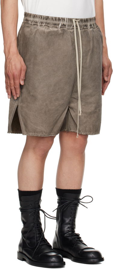 Shorts Rick Owens DRKSHDW Hollywood Long Boxers Shorts Sort | DU01E3383 CVS, 4