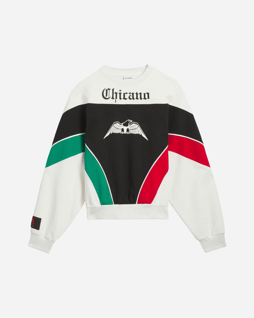 Sweatshirt adidas Originals Willy Chavarria Chicano Sweatshirt Hvid | JW1444