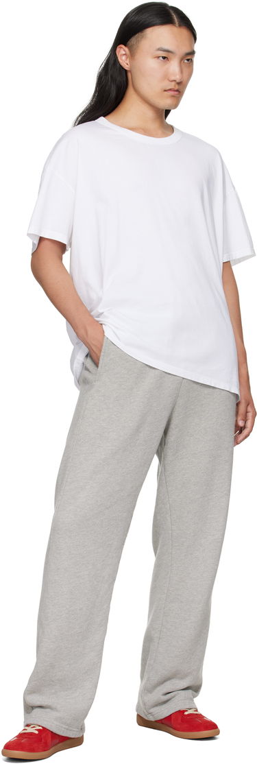 T-shirt LES TIEN Les Tien Oversized T-Shirt Hvid | CJ-2092, 3