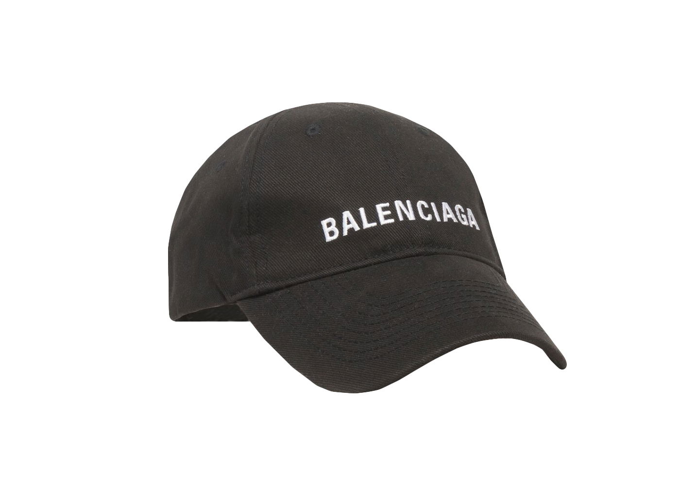 Kasket Balenciaga Logo Cap Sort | 529192410B21077, 0