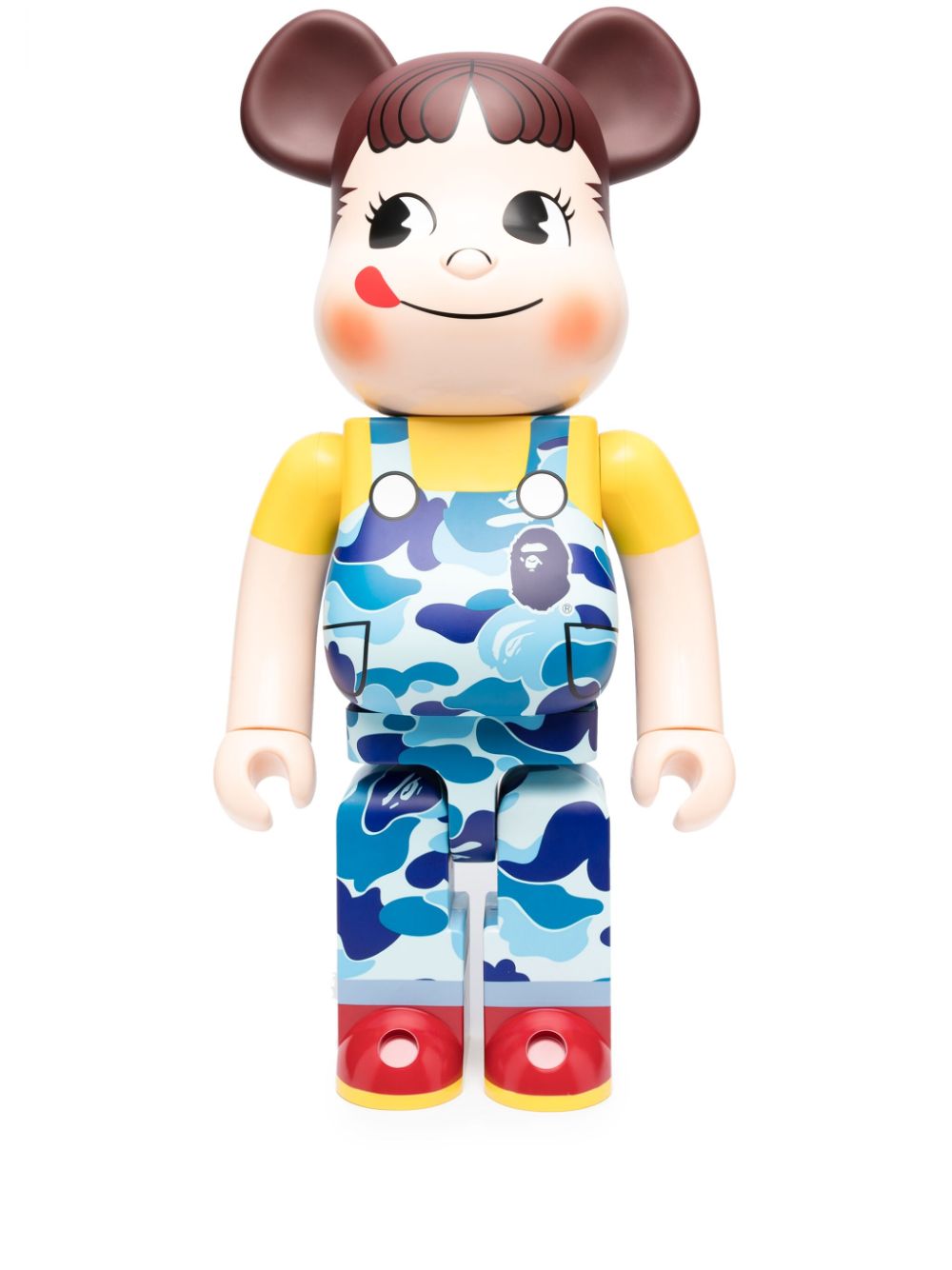 Collectible Medicom Toy Bearbrick x BAPE Peko-chan art toy - Blue Flerfarvet | 4902555158273P21261299, 0