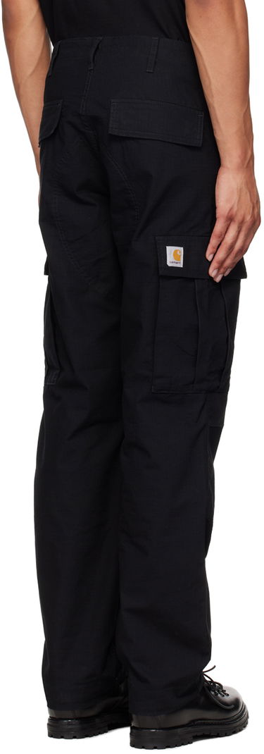 Cargo bukser Carhartt WIP Regular Fit Cargo Pants Sort | I032467, 2