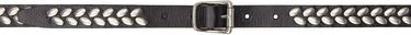 Bælter LEMAIRE Lemaire Almond Stud Leather Belt Sort | AC1212 LL0055, 0