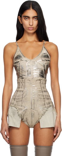 DRKSHDW Concordians Foil Denim Camisole