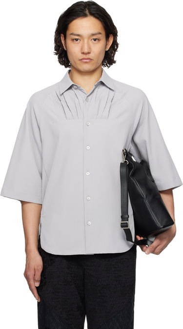Skjorte ADER ERROR ADER error Product. 53 Pleated Shirt Grå | BO01SSSH0201GR, 0