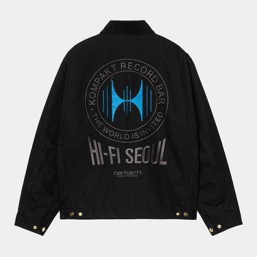 Jakke Carhartt WIP WIP Kompakt OG Detroit Jacket Sort | A252053_6, 1