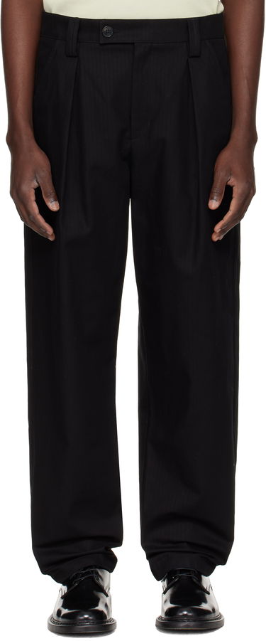 Bukser A.P.C. A.P.C. Renato Pleated Trousers Sort | COHHW-H08428, 0