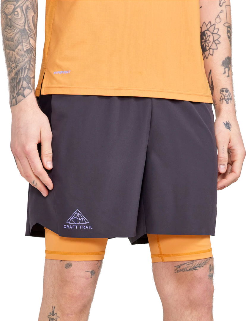 Shorts Craft PRO Trail 2in1 Lilla | 1912447-992574