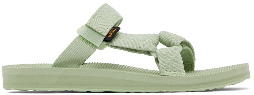 Tøj Teva Green Universal Slide Sandals Grøn | 1124230-TTBCH, 0