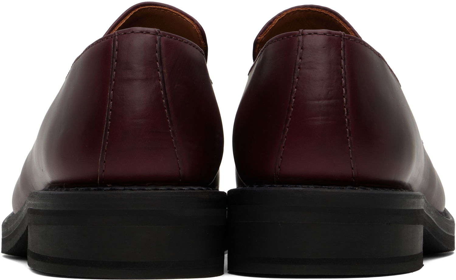 Sneakers og sko OUR LEGACY Our Legacy Nakano Loafers Bourgogne | A2257NBC, 1
