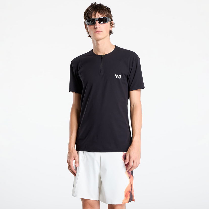 T-shirt Y-3 Y-3 Zip Tee Sort | JY6946