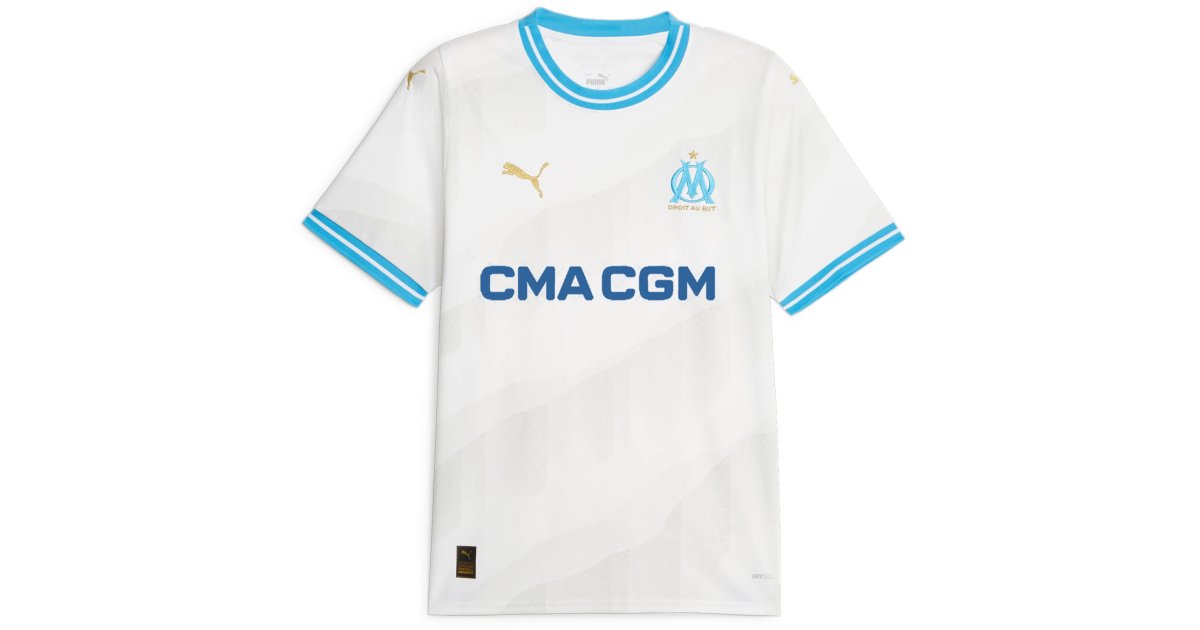 Jersey Puma Dres Olympique Hvid | 771281-01, 1