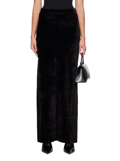 Nederdel Balenciaga Drawstring Maxi Skirt Sort | 751375 TOV10