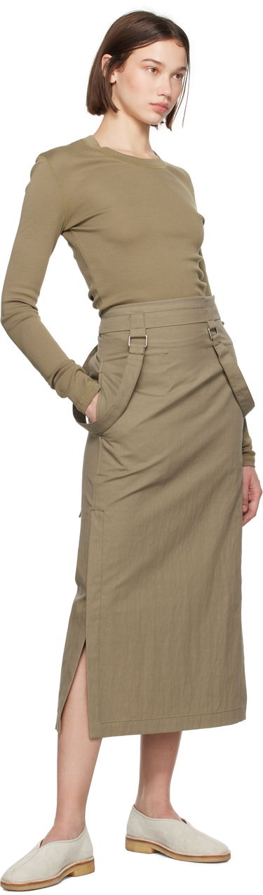 Nederdel LEMAIRE Lemaire Straps Midi Skirt Brun | SK1036 LF1228, 3