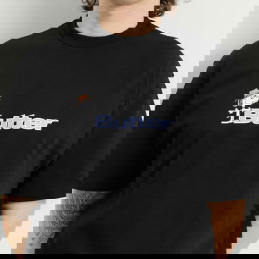 T-shirt Butter Goods Peanuts Spike Logo T-Shirt Sort | BGBP240301-BLK, 5