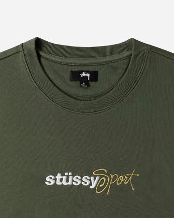 Sweater Stüssy Sport Fleece Vest Grøn | 118489-0401, 1