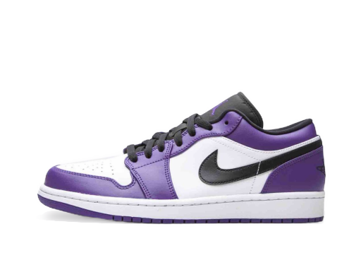 Limited Edition Jordan Air Jordan 1 Low "Court Purple" Lilla | 553558-500