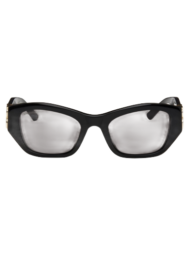 Solbriller Balenciaga Rectangular Sunglasses Sort | BB0311SK-001