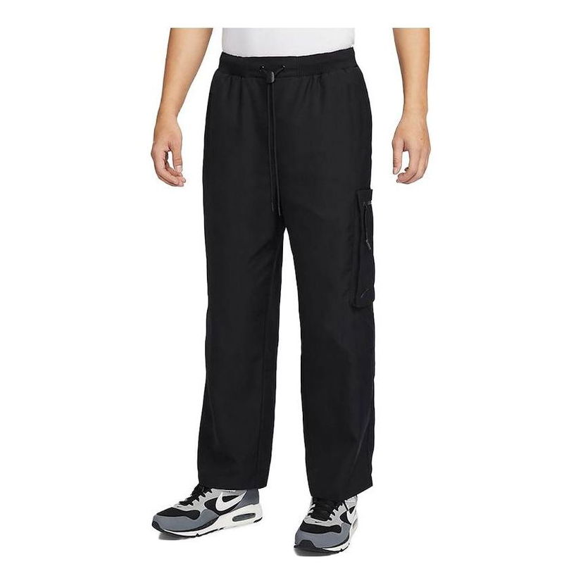 Cargo bukser Nike Woven Tech Utility Pants Sort | FB7526-010