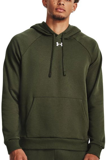 Sweatshirt Under Armour Rival Fleece Grøn | 1379757-390, 0